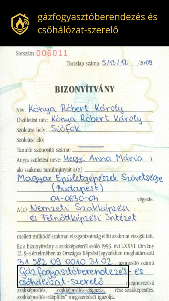 Bizonyítvány 4