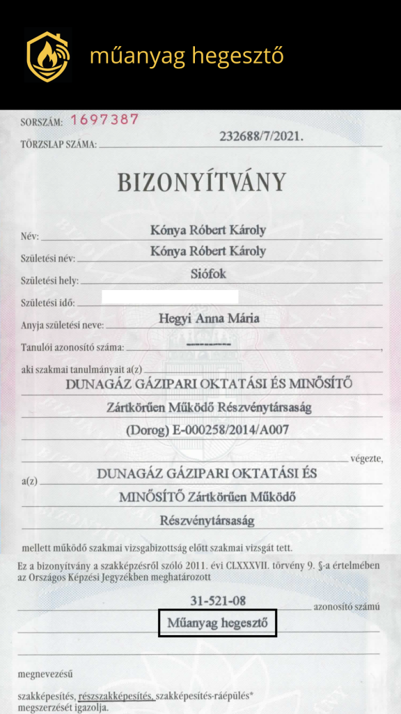 Bizonyítvány 7
